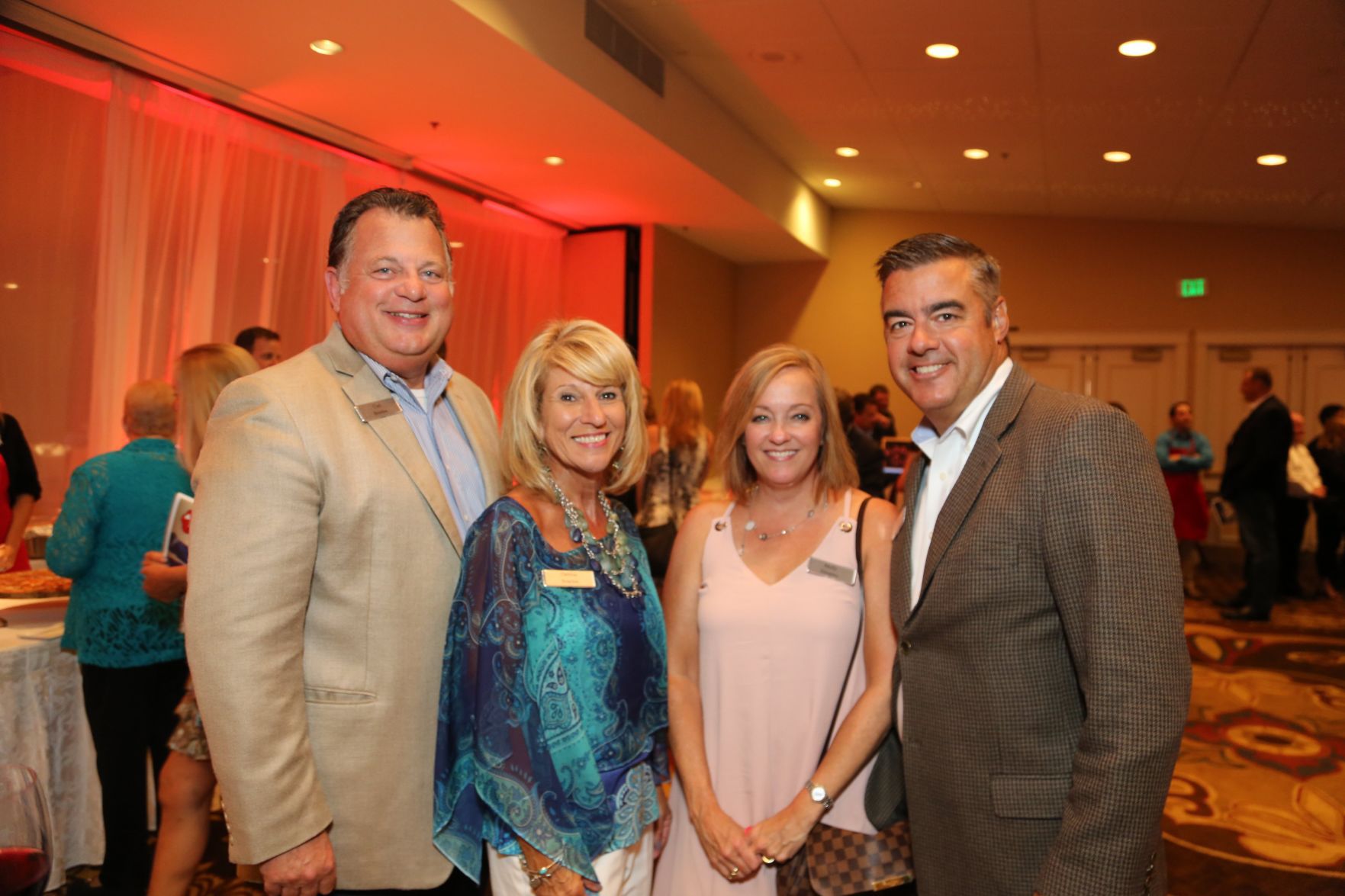 Carl and Debbie Bearden, Molly and Tom Dempsey